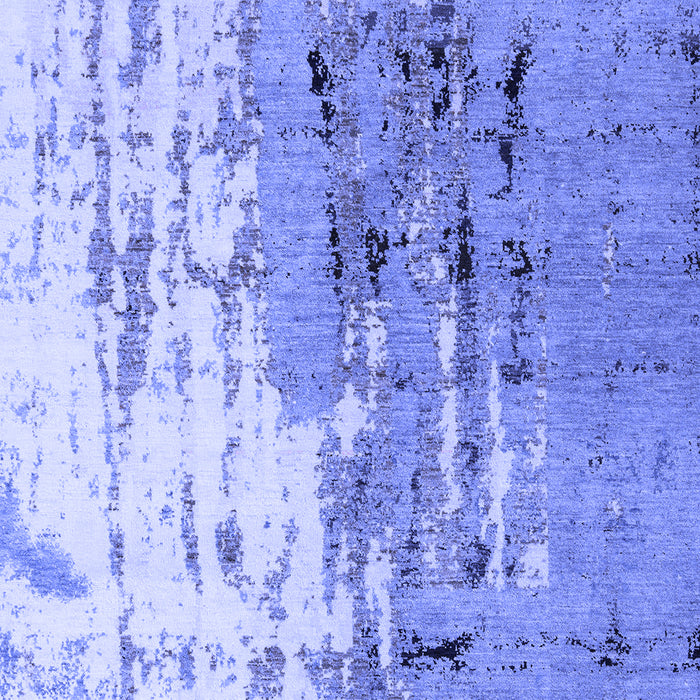 Machine Washable Abstract Blue Modern Rug, wshabs5373blu