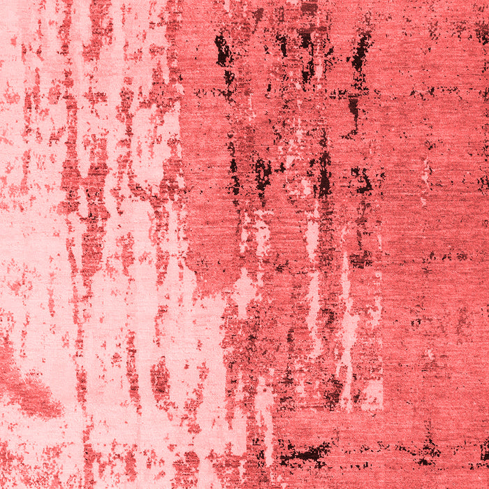 Machine Washable Abstract Red Modern Rug, wshabs5373red