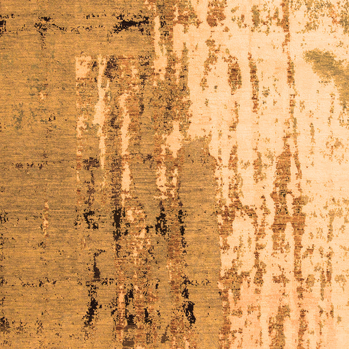 Abstract Orange Modern Rug, abs5373org