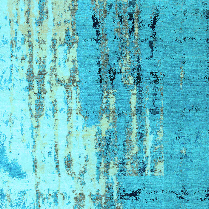 Machine Washable Abstract Light Blue Modern Rug, wshabs5373lblu