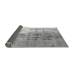 Sideview of Abstract Gray Modern Rug, abs5373gry