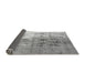 Sideview of Abstract Gray Modern Rug, abs5373gry