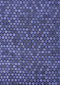 Abstract Blue Modern Rug, abs5374blu