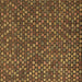 Square Abstract Brown Modern Rug, abs5374brn