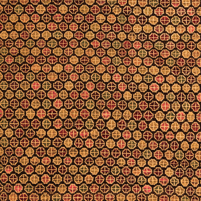 Abstract Orange Modern Rug, abs5374org
