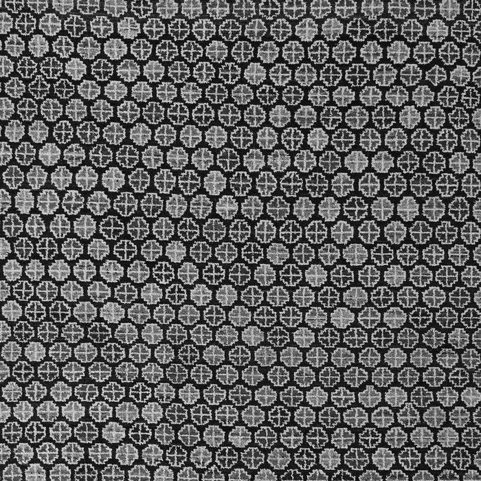 Machine Washable Abstract Gray Modern Rug, wshabs5374gry