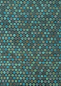 Abstract Light Blue Modern Rug, abs5374lblu