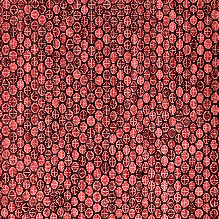 Machine Washable Abstract Red Modern Rug, wshabs5374red