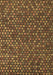 Machine Washable Abstract Brown Modern Rug, wshabs5374brn