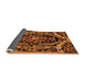 Sideview of Medallion Orange French Rug, abs5375org