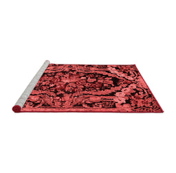 French Red Washable Rugs