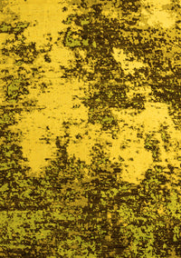 Abstract Yellow Modern Rug, abs5376yw