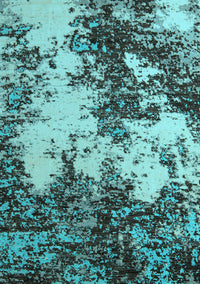 Abstract Light Blue Modern Rug, abs5376lblu