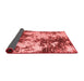 Abstract Red Modern Area Rugs