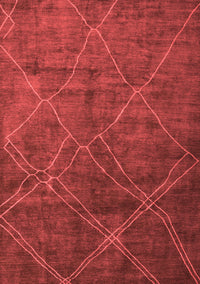 Abstract Red Modern Rug, abs5377red