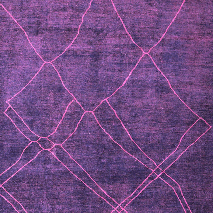 Machine Washable Abstract Pink Modern Rug, wshabs5377pnk