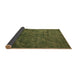 Sideview of Abstract Brown Modern Rug, abs5377brn