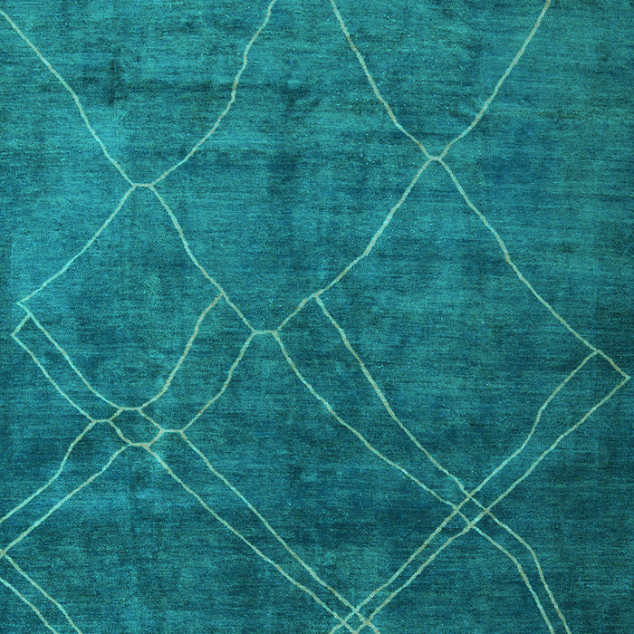 Abstract Light Blue Modern Rug, abs5377lblu