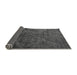 Sideview of Abstract Gray Modern Rug, abs5377gry