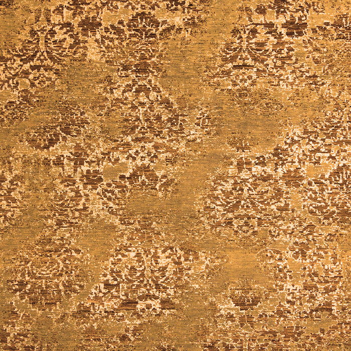 Square Machine Washable Abstract Orange Modern Area Rugs, wshabs5378org