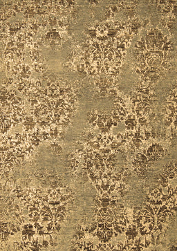 Abstract Brown Modern Rug, abs5378brn