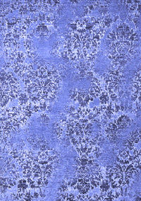 Abstract Blue Modern Rug, abs5378blu