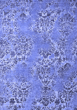 Abstract Blue Modern Rug, abs5378blu