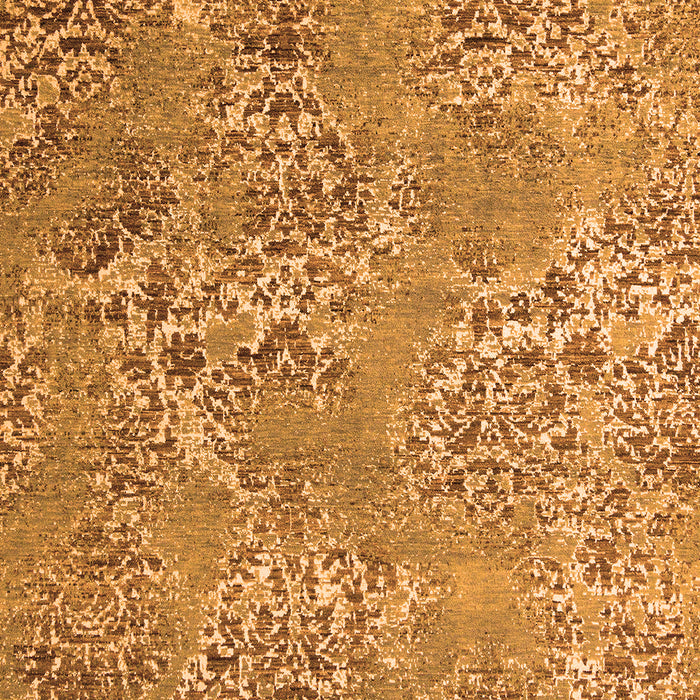 Machine Washable Abstract Orange Modern Area Rugs, wshabs5378org