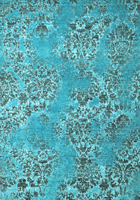 Abstract Light Blue Modern Rug, abs5378lblu