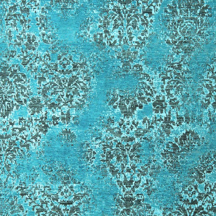 Abstract Light Blue Modern Rug, abs5378lblu