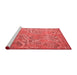 Modern Red Washable Rugs