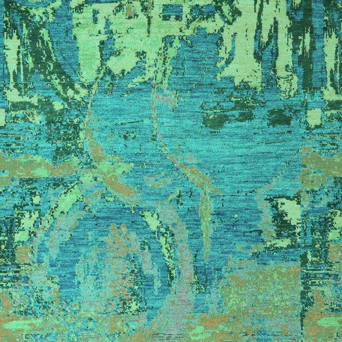 Abstract Turquoise Modern Rug, abs5379turq