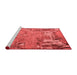 Modern Red Washable Rugs