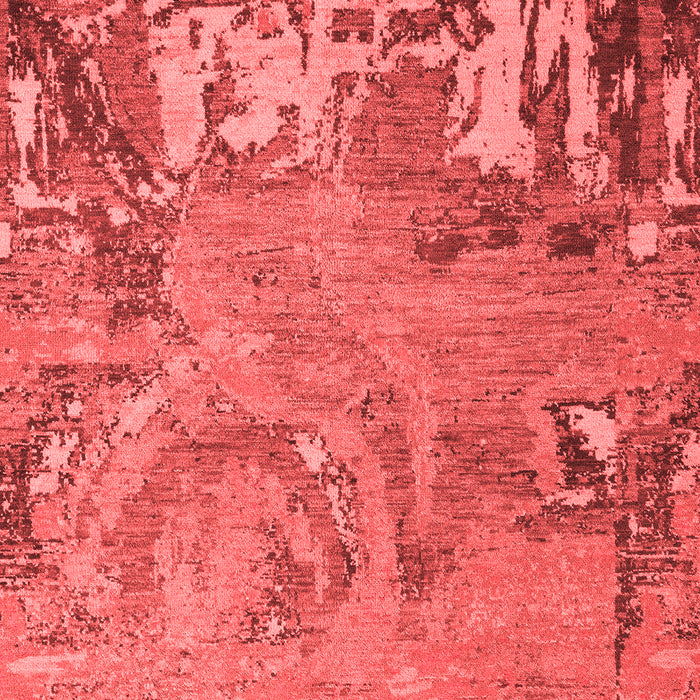 Abstract Red Modern Area Rugs