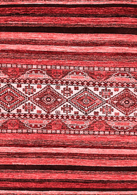 Abstract Red Modern Rug, abs537red