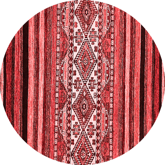 Abstract Red Modern Rug, abs537red