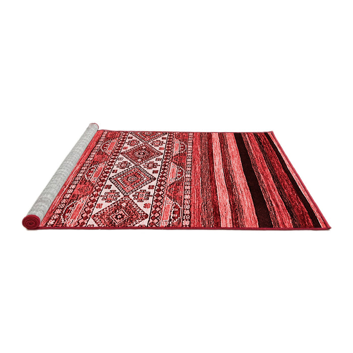 Modern Red Washable Rugs