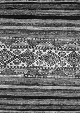 Abstract Gray Modern Rug, abs537gry