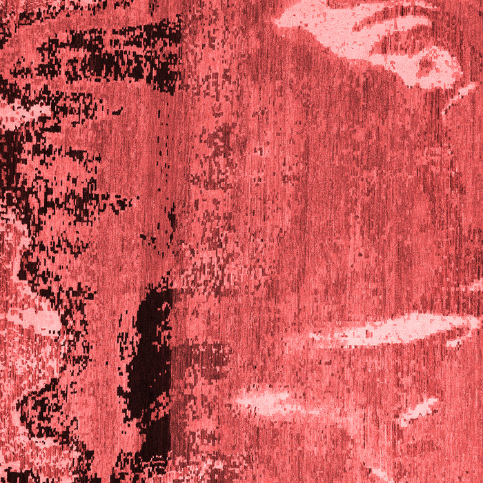 Machine Washable Abstract Red Modern Rug, wshabs5380red