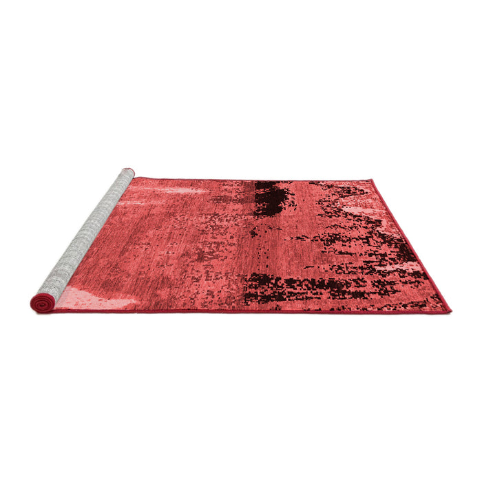 Modern Red Washable Rugs