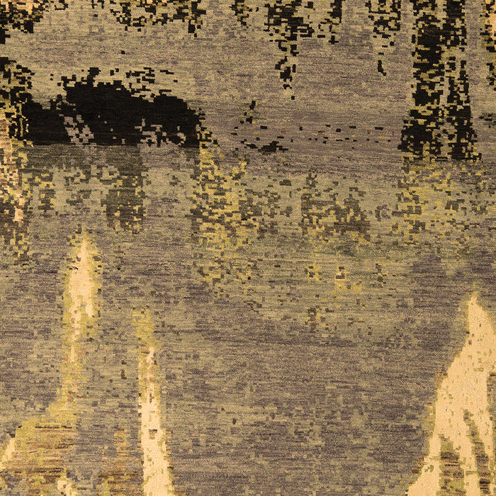 Abstract Brown Modern Rug, abs5380brn