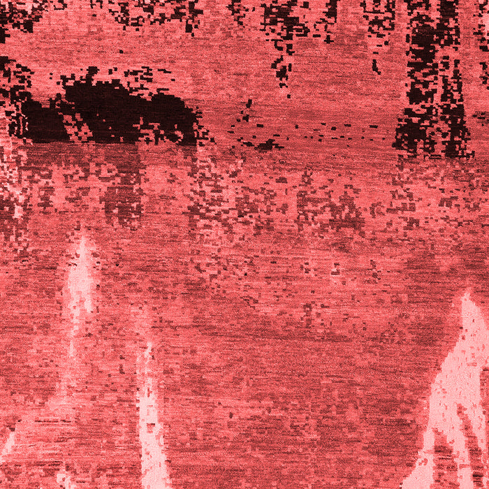 Abstract Red Modern Area Rugs