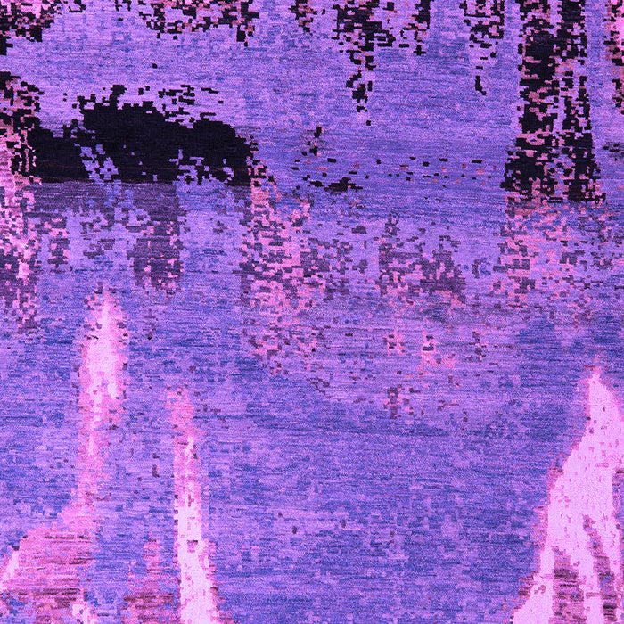 Machine Washable Abstract Purple Modern Area Rugs, wshabs5380pur