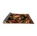 Sideview of Medallion Orange French Rug, abs5381org