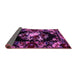 Sideview of Medallion Pink French Rug, abs5381pnk