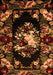 Medallion Orange French Rug, abs5381org