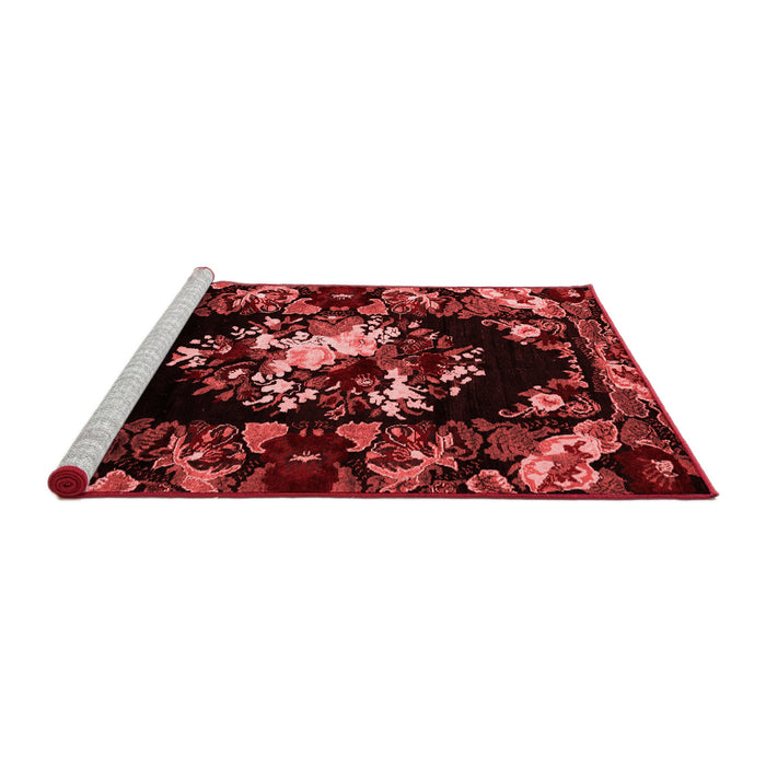 French Red Washable Rugs