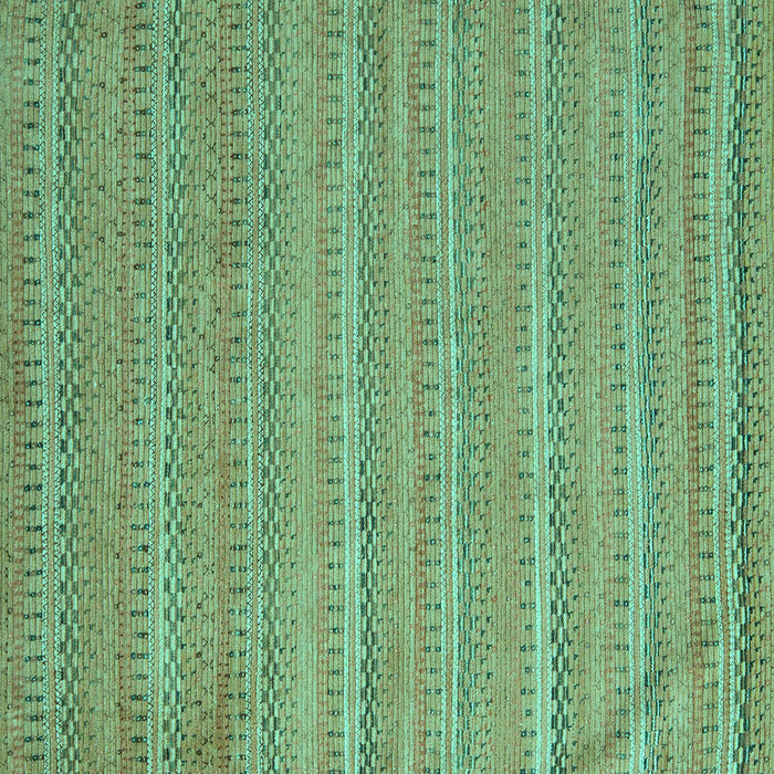 Square Southwestern Turquoise Country Rug, abs5382turq