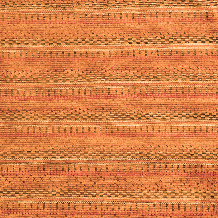 Machine Washable Southwestern Orange Country Area Rugs, wshabs5382org