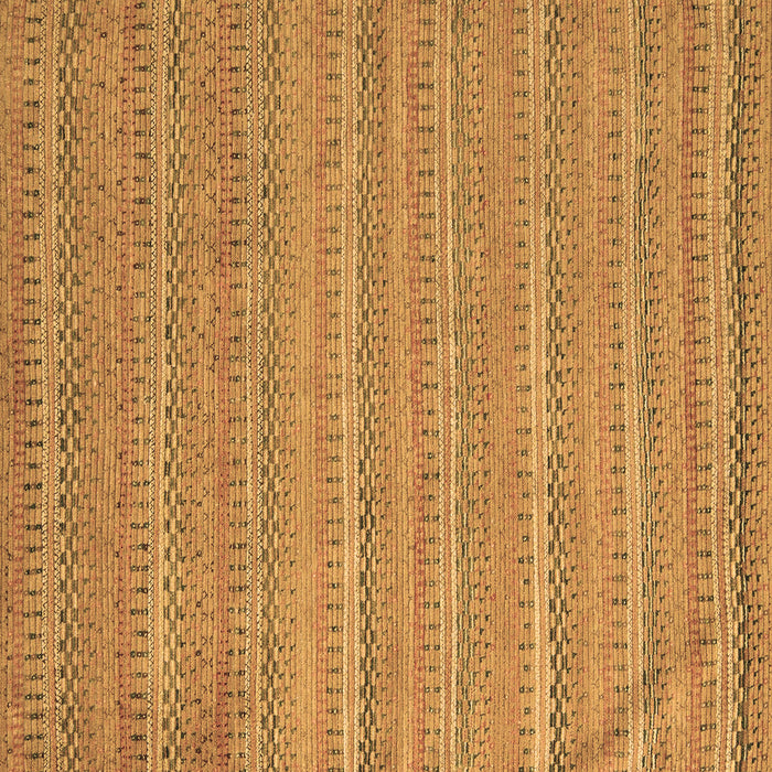 Square Southwestern Brown Country Rug, abs5382brn